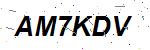 CAPTCHA verification image containing distorted text characters