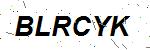 CAPTCHA verification image containing distorted text characters