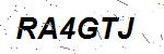 CAPTCHA verification image containing distorted text characters