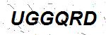 CAPTCHA verification image containing distorted text characters