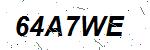 CAPTCHA verification image containing distorted text characters