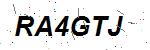 CAPTCHA verification image containing distorted text characters