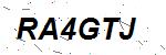 CAPTCHA verification image containing distorted text characters