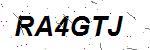CAPTCHA verification image containing distorted text characters