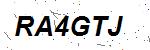 CAPTCHA verification image containing distorted text characters
