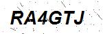 CAPTCHA verification image containing distorted text characters