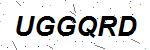 CAPTCHA verification image containing distorted text characters