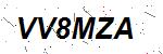 CAPTCHA verification image containing distorted text characters