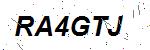 CAPTCHA verification image containing distorted text characters