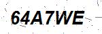 CAPTCHA verification image containing distorted text characters