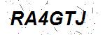 CAPTCHA verification image containing distorted text characters