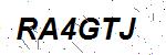 CAPTCHA verification image containing distorted text characters