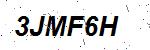 CAPTCHA verification image containing distorted text characters