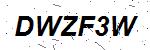 CAPTCHA verification image containing distorted text characters