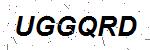 CAPTCHA verification image containing distorted text characters