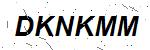 CAPTCHA verification image containing distorted text characters