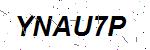 CAPTCHA verification image containing distorted text characters