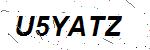 CAPTCHA verification image containing distorted text characters