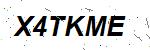 CAPTCHA verification image containing distorted text characters