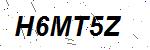 CAPTCHA verification image containing distorted text characters