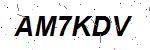 CAPTCHA verification image containing distorted text characters