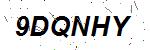 CAPTCHA verification image containing distorted text characters