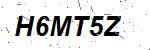 CAPTCHA verification image containing distorted text characters