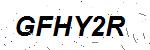 CAPTCHA verification image containing distorted text characters