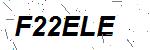 CAPTCHA verification image containing distorted text characters