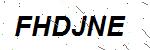 CAPTCHA verification image containing distorted text characters