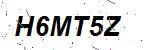 CAPTCHA verification image containing distorted text characters