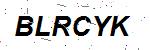 CAPTCHA verification image containing distorted text characters
