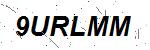 CAPTCHA verification image containing distorted text characters