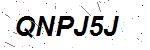 CAPTCHA verification image containing distorted text characters