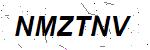 CAPTCHA verification image containing distorted text characters