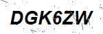 CAPTCHA verification image containing distorted text characters
