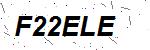 CAPTCHA verification image containing distorted text characters