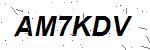 CAPTCHA verification image containing distorted text characters