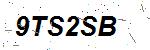CAPTCHA verification image containing distorted text characters