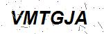 CAPTCHA verification image containing distorted text characters