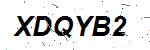 CAPTCHA verification image containing distorted text characters