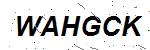 CAPTCHA verification image containing distorted text characters