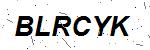 CAPTCHA verification image containing distorted text characters
