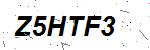 CAPTCHA verification image containing distorted text characters