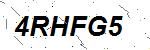 CAPTCHA verification image containing distorted text characters