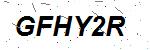 CAPTCHA verification image containing distorted text characters