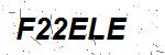 CAPTCHA verification image containing distorted text characters