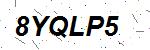 CAPTCHA verification image containing distorted text characters