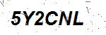 CAPTCHA verification image containing distorted text characters