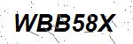 CAPTCHA verification image containing distorted text characters